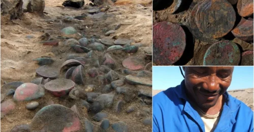 MINER STRIKES GOLD – But NOT In The Way He Expected! 500-Year-Old Shipwreck Found Buried in the Desert with £9 Million in Treasure!