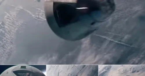 SHOCKING Footage from Space: UFOs Spotted Floating Near ISS—Scientists Are Speechless!