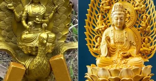 A Humble Man Stumbled Upon a PURE GOLD Guan Yin—What He Found Next Left Experts SPEECHLESS!