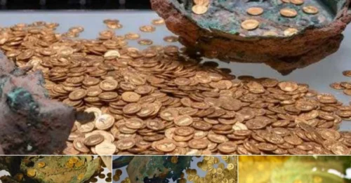 SHOCKING Discovery in the Soil: 18.5 kg of Roman Gold and 2,500 Glittering Artifacts – The BIGGEST Roman Treasure in Decades!