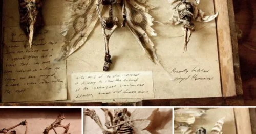 Shocking Mystery of Winged Tiny ‘Human Skeletons’ Found in the ‘Basement of an Old London House’ – The Discovery That Left Experts Searching for Answers