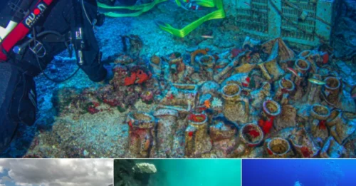Countless artifacts were found at Antikythera Wreck, the ruins of an ancient Greek ship dating from the first century BC