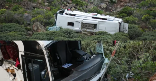 EL INFIERNO DEL ACCIDENTE DE AUTOBÚS! Turistas británicos quedaron 