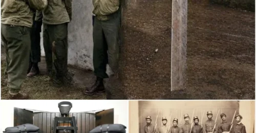 The DEADLIEST tool in history? A WOODEN STAKE. It turned prisoners into LIVING TARGETS—no flinch, no escape. The firing squad’s TRUE WEAPON.