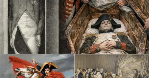 INSIDE THE OPEN COFFIN Of Napoleon Bonaparte: The Face 