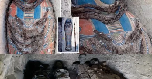 NIGHTMARE IN DAHSHUR: Archaeologists Crack Open a Pyramid of Peace – And Find 8 Ancient Mummies Staring Back, Three of Them ‘In Excellent Condition’ After 3,000 Years!