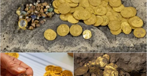 Biblical City’s APOCALYPTIC END: 97 Gold Coins from 518–613 AD Found Hidden BETWEEN TWO WALLS – 'The Device WENT CRAZY,' Says SHOCKED Operator