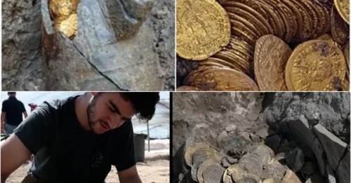 Two Teenagers Were DIGGING for POTTERY – What They UNEARTHED Was 425 Gold Coins, 1,100-Year-Old PURE GOLD. But That’s NOT the CRAZY Part.