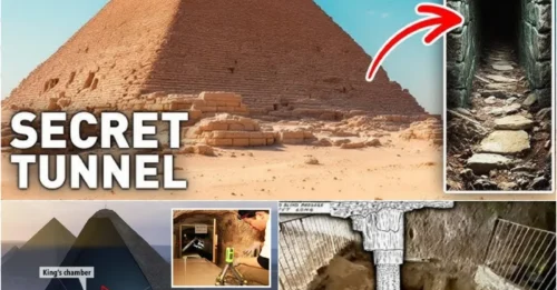 SHOCK DISCOVERY: 4,500-Year-Old Secret Chamber Uncovered Inside Great Pyramid – But What Lies at the End of This 30-Foot Corridor Remains a Total Mystery