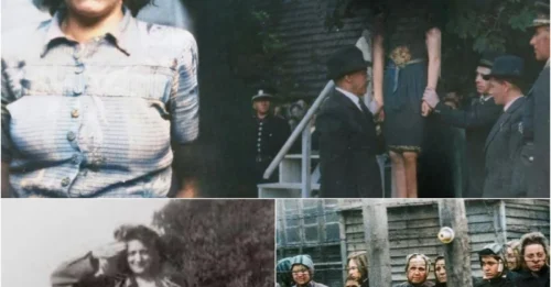 The Last PUBLIC EXECUTION Of A Woman In Czechoslovakia: Herta Kasparova, 23 Years Old - The Most Brutal Traitor Of World War 2 - Thousands Bought Tickets To Watch Her Final Moments