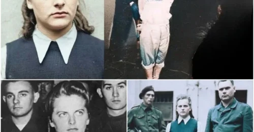The HYPNOTIC SMILE of the 22-year-old Irma Grese “Beautiful Monster” lasted until the VERY LAST SECOND before Albert Pierrepoint’s hand moved.