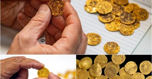 He Pressed 44 Gold Coins Into a Wall, Praying to Return. 1,400 Years Later, Archaeologists Reveal His Worst Fear Came True.