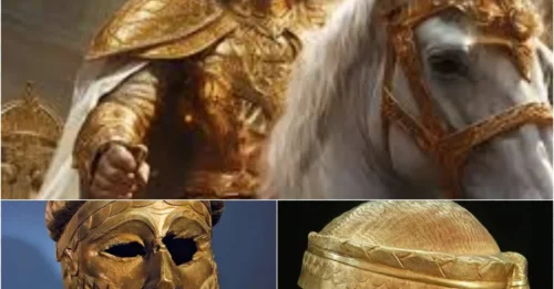 The Shocking 4,600-Year-Old Gold Bun: How a King’s Hairstyle Helmet Revealed the 