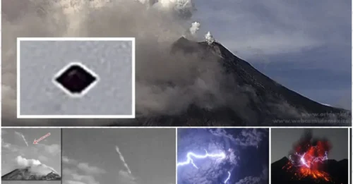 ALIENS ARE SUCKING EARTH'S FIRE! Shocking UFO Swarms Over Erupting Volcanoes Reveal Their Secret Energy Harvesting Base