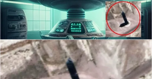 TELEPORTATION GATE ACTIVE? 330-Foot Monolith's Exact GPS Coordinates Leaked (37°14'44''N, 115°49'22''W) – Ufologists Claim It Connects to Another Galaxy