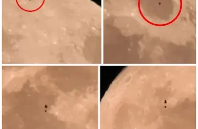 NOT BIRDS, NOT SATELLITES: Hunters just caught TWO UFOs casting a SHADOW on the Moon – then LiveLeak exploded with 13,000 panicked views