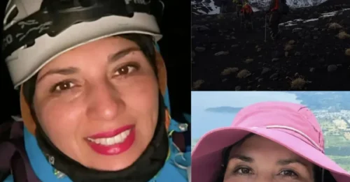 HEARTBREAK ON THE MOUNTAIN: Mum-of-Two Falls 2,000ft Into Active Volcano After Birthday Climb Goes Horribly Wrong