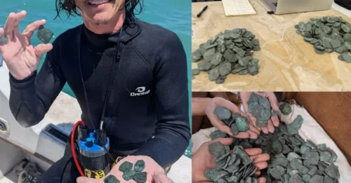 LEGENDARY LOOT RISES: Long-Lost $1 Million Treasure Chest Finally Hauled From the Deep 300 Years After Spanish Galleon Disaster