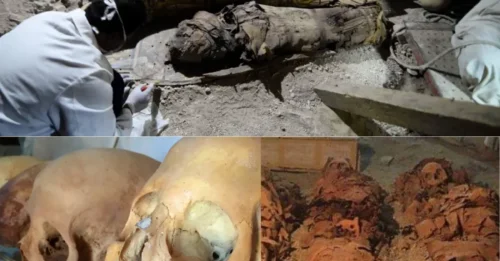 MOTHER OF ALL FINDS: Archaeologists Open a 3,500-Year-Old Egyptian “Death Vault” and Uncover 8 Mummies, 10 Coffins and a Stunning Treasure Hoard