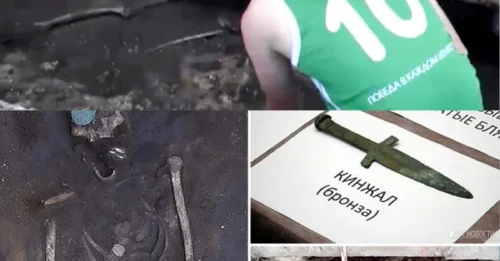 THE WARRIOR WHO REFUSED TO DIE? 2,900-Year-Old Tomb Reveals Fighter Buried With Weapons Drawn And A Mysterious Eye Mirror For The Afterlife