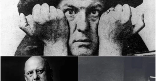 The TRAGIC FINAL HOURS of the “Wickedest Man in the World”: Aleister Crowley died ALONE from chronic bronchitis in 1947 – his FUNERAL was a so-called “Black Mass” attended by only a HANDFUL of followers, just as his ruined wife rotted in an asylum.