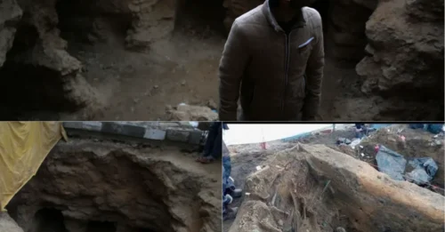TERRIFYING Backyard Discovery: ANCIENT 2,000-Year-Old Roman Graveyard SUDDENLY ERUPTS After HEAVY RAIN in Gaza Backyard!