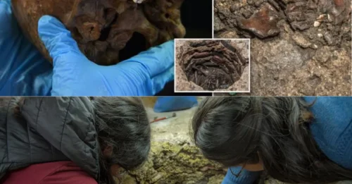 THE SECRET BENEATH THE TEMPLE! Archaeologists Discover Child Buried With Jewels and War God Relics — A Forgotten Aztec Horror Emerges After 500 Years.