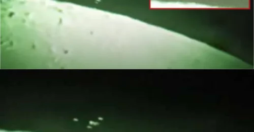 INCREDIBLE FOOTAGE! ‘ALIEN MOTHERSHIP’ and UFO Squadron Filmed Near the Moon as Viewers Claim They’re Heading for a Secret Extraterrestrial Base