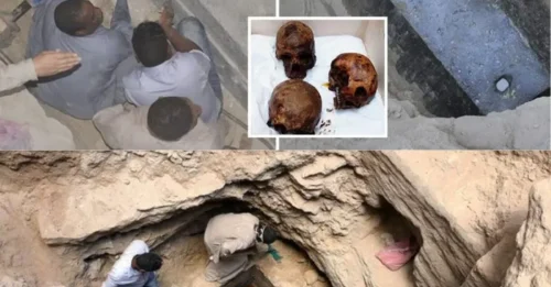 SEALED FOR 2,000 YEARS! Egypt’s Largest Black Sarcophagus Opened Despite Curse Warnings — Revealing a Horrifying Discovery Beneath the Tomb
