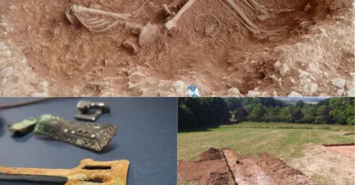 HIDDEN FOR 1,500 YEARS: Treasure-Laden Anglo-Saxon Woman Found Embracing a Baby as Lost Cemetery Yields Extraordinary Secrets