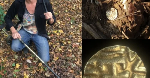 THE FIELD WASN'T EMPTY! Four Days of Searching Revealed a Hidden Gold Hoard Linked to a 1,500-Year-Old Royal Burial—Experts Are Now Investigating!
