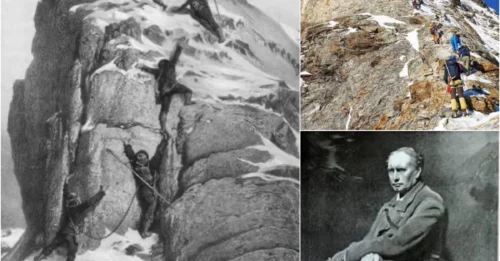 The GRUESOME Final Moments of the First Matterhorn Ascent – How a Single Slip Killed 4 Men, and Why Lord Francis Douglas Was Never Found