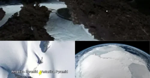 THEY SAID NOTHING COULD BE FOUND HERE... Then Google Earth Revealed a Disc-Shaped 