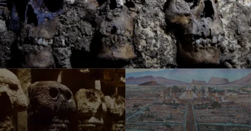SCIENTISTS BAFFLED: Secret Aztec Wall of Skulls Deep Below Modern Streets Contains Chilling Mystery That Experts Never Expected to Find