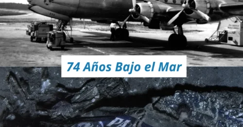 ¡ESCALOFRIANTE HALLAZGO! Encuentran a 600 metros bajo el mar los restos del avión de Pan Am que dejó 52 muertos tras más de 70 años desaparecido.