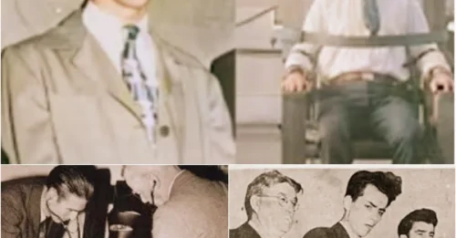 The Final Glance Before Electric Chair Execution Of 