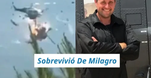 ¡MILAGRO EN MEDIO DEL HORROR! Sobrevivió a una caída libre sin motor y salió del helicóptero justo antes de convertirse en una bola de fuego