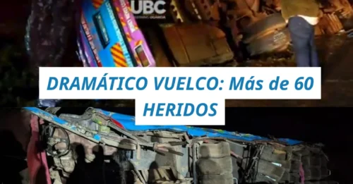 ¡TRAGEDIA ESCOLAR EN UGANDA! Un autobús vuelca tras chocar contra una roca en una colina mortal: 20 niños y el fundador del colegio pierden la vida y hay 60 heridos