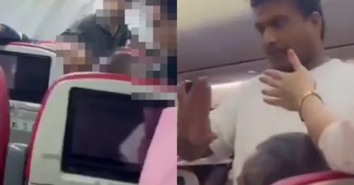 ¡TODO QUEDÓ GRABADO! Pánico a 30.000 pies de altura cuando un pasajero intenta abrir la puerta de emergencia en pleno vuelo