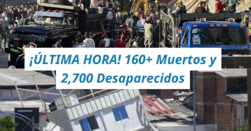 ¡ZONA DE DESASTRE! «Desastre nacional» en Colombia tras un terremoto de magnitud 7,4 que deja más de 160 muertos y derrumba edificios mientras ESTALLAN LOS SAQUEOS