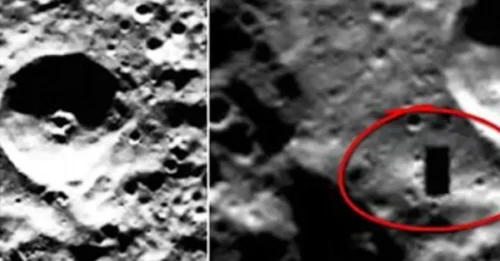 A GATEWAY TO ANOTHER WORLD? UFO Hunters Claim They’ve Uncovered a Mysterious ‘Monolith’ or ‘Portal’ on Mercury in Latest Bizarre Discovery